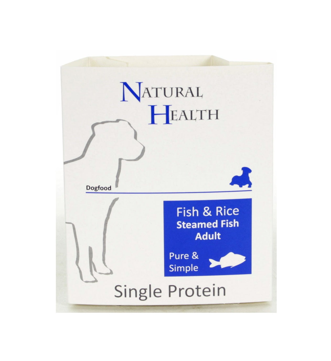 Natural Health меню на пара с риба и ориз грейн фри 395гр