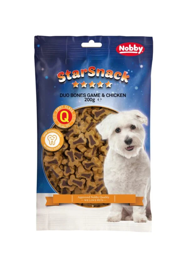 NOBBY лакомство StarSnack DuoBonesGame&Chicken