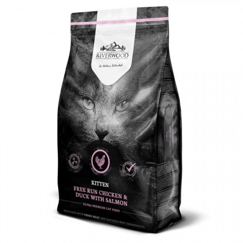 RIVERWOOD бебе коте с пиле, патица и сьомга