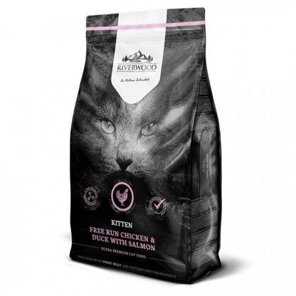 RIVERWOOD бебе коте с пиле, патица и сьомга