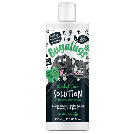 Bugalugs добавка за вода за устна хигиена за кучета и котки