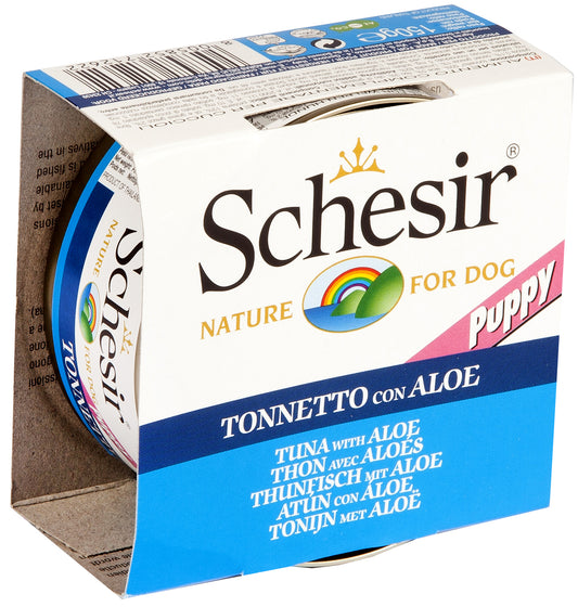 SCHESIR за бебета кученца с риба тон и алое в желе 150гр