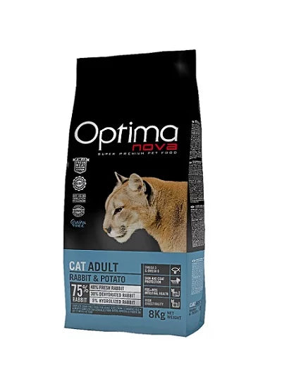 Optima Nova- храна за котки със заек и картоф