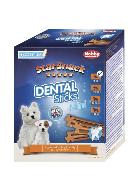 NOBBY лакомство StarSnack Dental Sticks 7бр