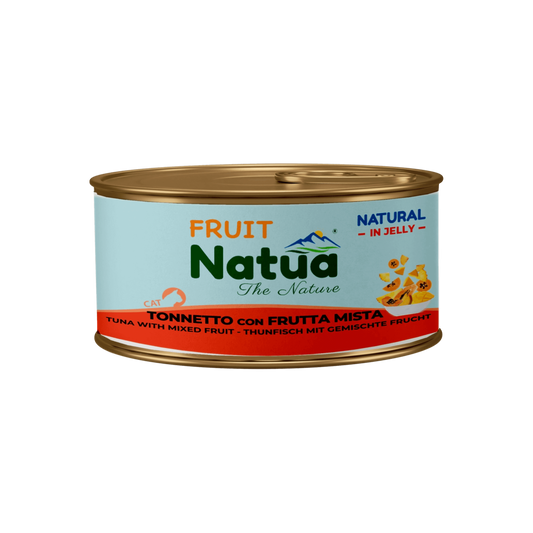 Natua котка Риба тон и плодов микс в желе 85 гр