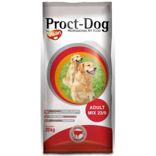 PROCT DOG MIX-за големи кучета от всички породи с говеждо месо и зеленчуци