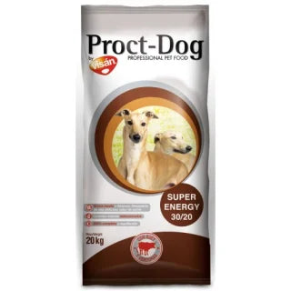 PROCT DOG SUPER ENERGY-за големи кучета от всички породи с говеждо месо и зеленчуци 20кг