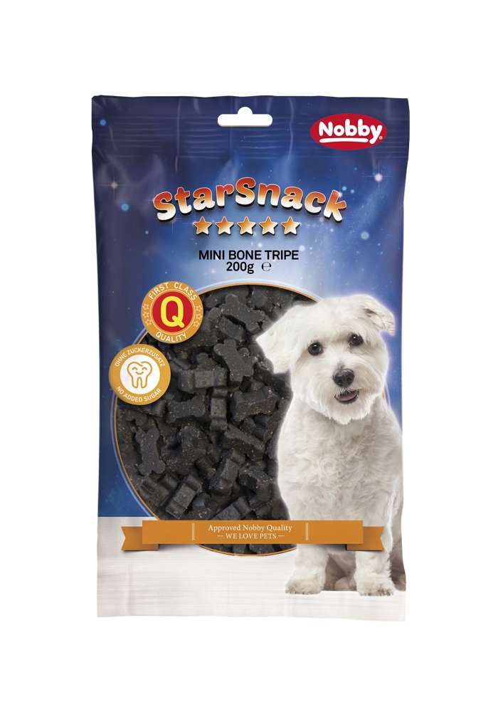 NOBBY лакомство StarSnack Mini Bones с шкембе 200гр