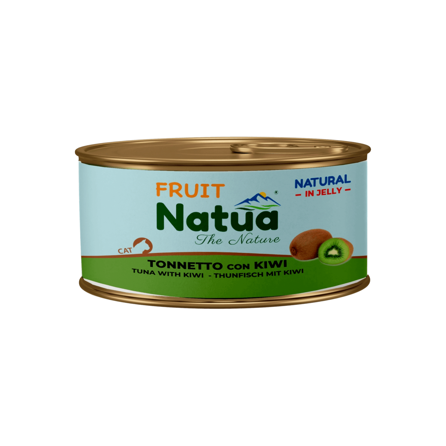 Natua котка Риба тон и киви в желе 85 гр