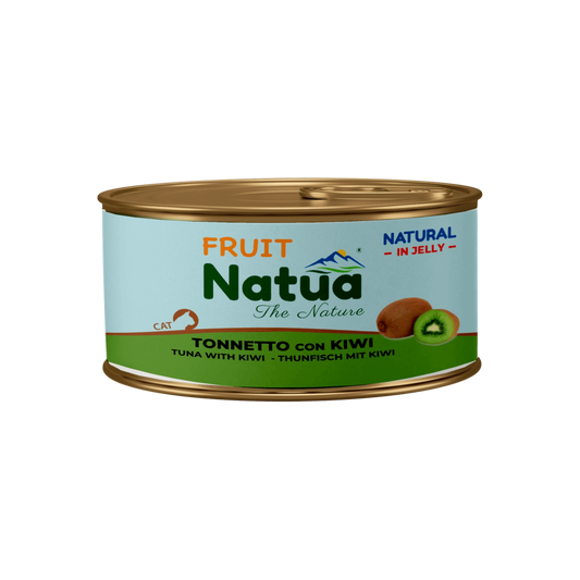 Natua котка Риба тон и киви в желе 85 гр