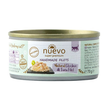 NUEVO 0.070 Chicken and tuna fillets in their own sauce
