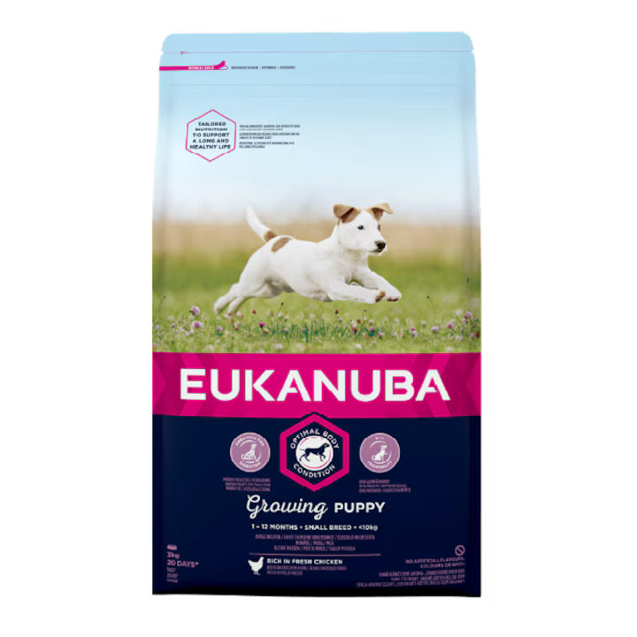 Eukanuba за бебета кучета от малки породи