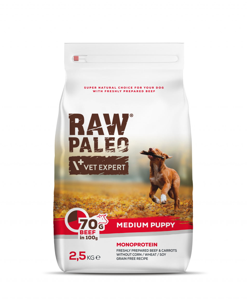 Raw Paleo Puppy Medium Beef
