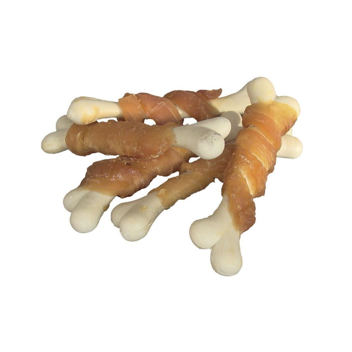 NOBBY лакомство StarSnackBarbecue MINI Chicken Calcium Bone 325бр