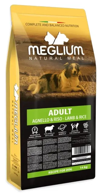 Meglium Adult агнешко и ориз 14кг
