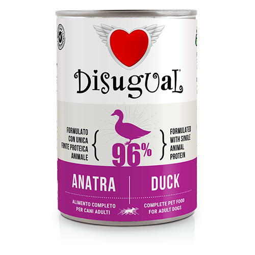 DISUGUAL ADULT-консерва пастет за кучета с патица