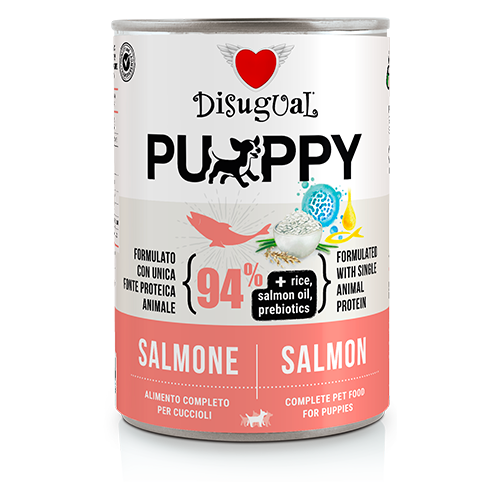 DISUGUAL PUPPY-консерва пастет за подрастващи кучета със сьомга