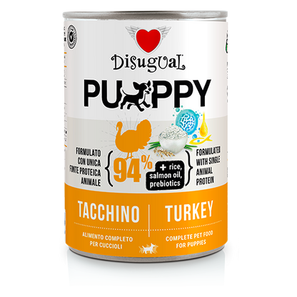 DISUGUAL PUPPY-консерва пастет за подрастващи кучета с пуйка
