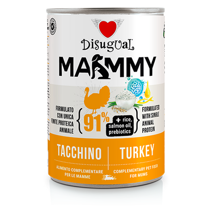 DISUGUAL MAMMY-консерва пастет за кучета майки в период бременност и кърмене с пуйка 400гр