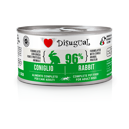 DISUGUAL ADULT-консерва пастет за кучета със заек