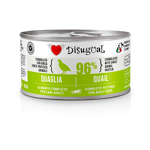 DISUGUAL ADULT-консерва пастет за кучета с пъдпъдък