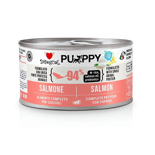 DISUGUAL PUPPY-консерва пастет за подрастващи кучета със сьомга