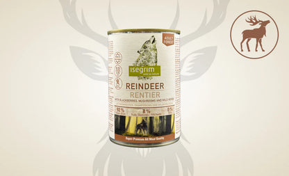 ISEGRIM куче елен, къпини и гъби