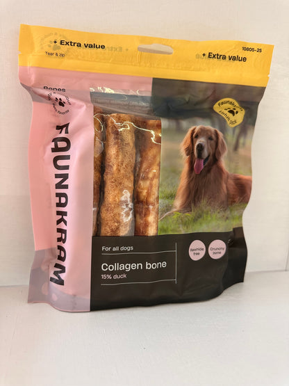 Faunakram 500g valuepack колагенови кости с патица
