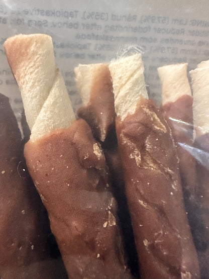 Faunakram Coated Rawhide Stick с агнешко месо