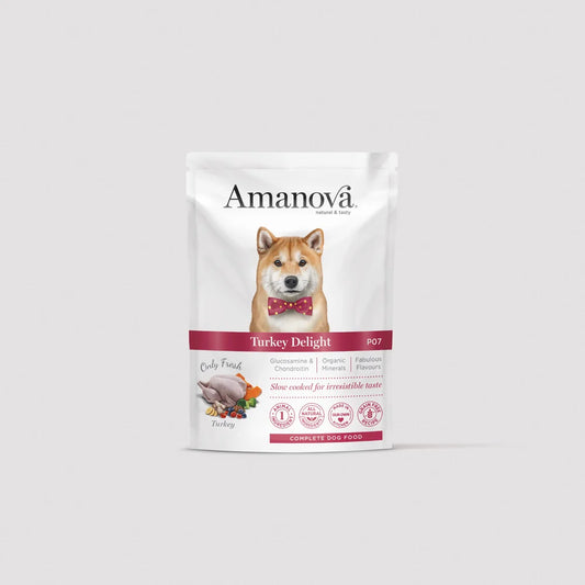 Amanova пауч за кучета с пуйка
