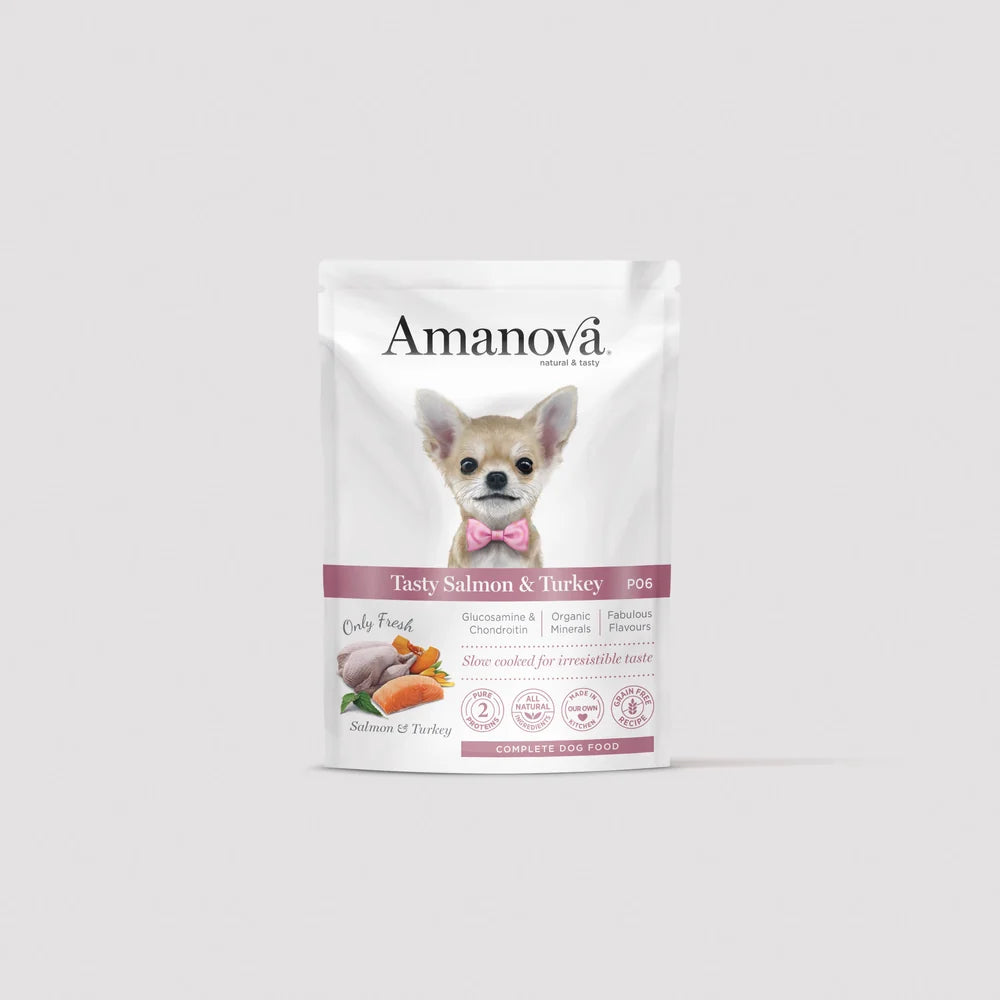 Amanova пауч за кучета с пуйка