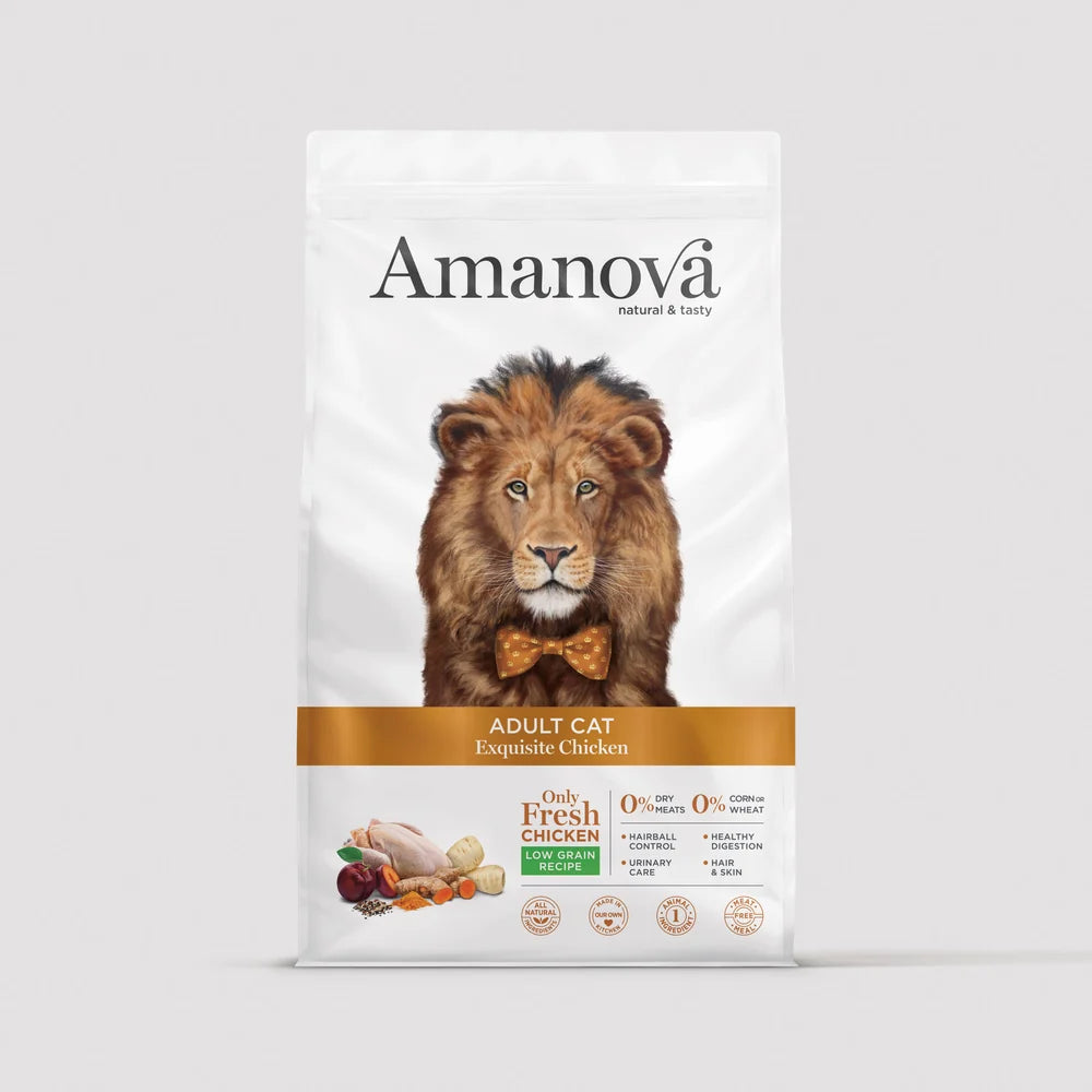 Amanova храна за възрастни котки с пиле
