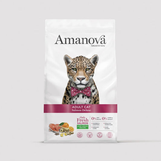 Amanova храна за възрастни котки със сьомга