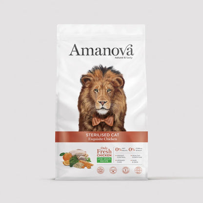 Amanova храна за кастрирани котки с пиле