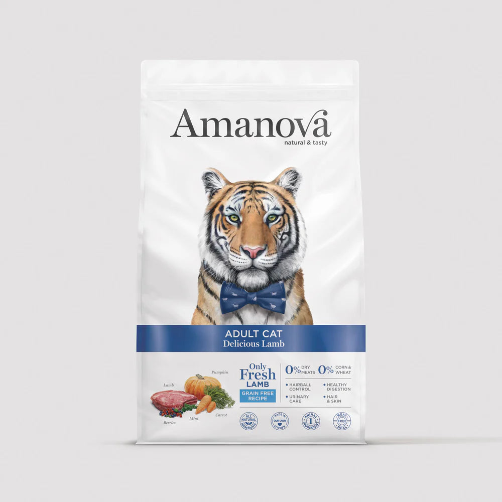 Amanova храна за възрастни котки с агне