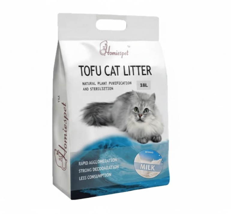 Tofu cat litter котешка тоалетна с аромат на мляко 18L