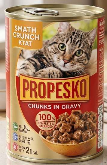 PROPESKO консерва за котки с пуйка и агне 415гр