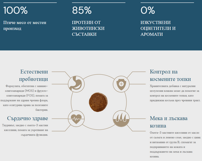 QUATTRO Dry cat food with chicken 7kg