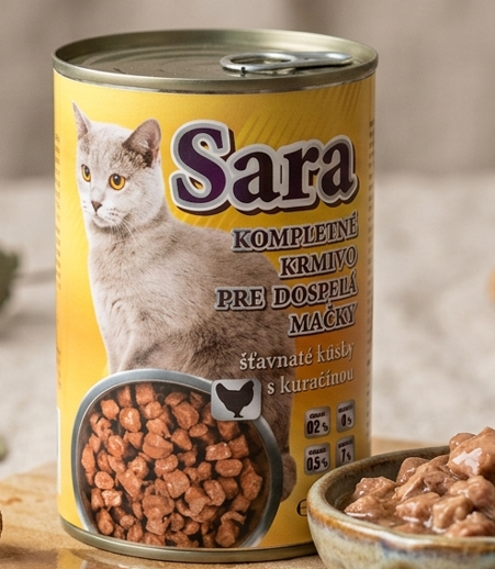SARA консерва за котки 415гр