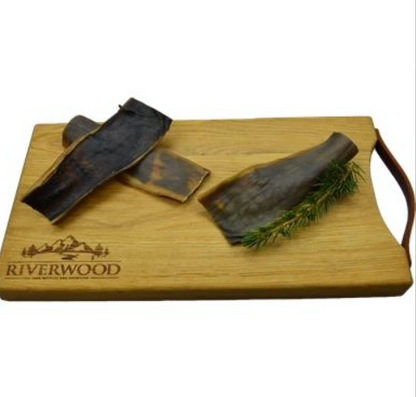 RIVERWOOD 140091 dried treats goat ears with fur 100g