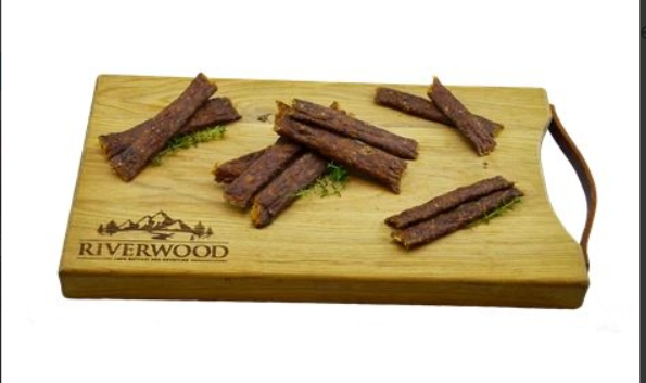 RIVERWOOD сушени лакомства пуешки ленти 150гр