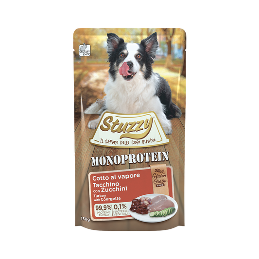 STUZZY пауч за кучета с пуйка 150гр