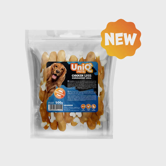 UNIQ PETS пилешки бутчета 7-8см 500гр