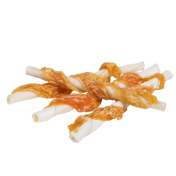 NOBBY лакомство Wrapped Chicken Ø 7-8 мм./12.5см/400бр