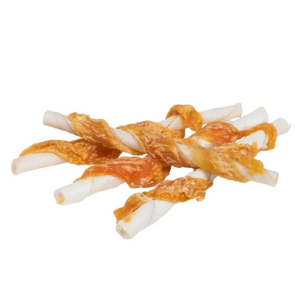 NOBBY лакомство Wrapped Chicken Ø 7-8 мм./12.5см/400бр