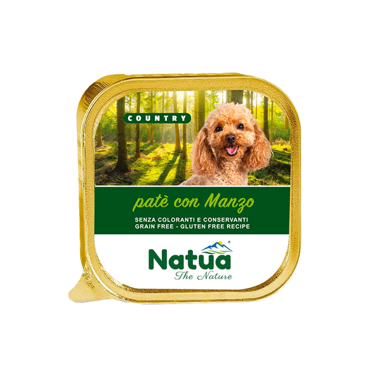 Пастет NATUA за кучета с говеждо 100гр