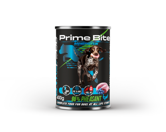 Prime Bite-консерва за куче с фазан и боровинки 400гр