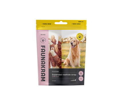 Faunakram Expanded rawhide wrap патешки рулца 300гр