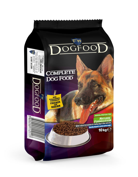 DOG FOOD пиле и бекон 10 кг.