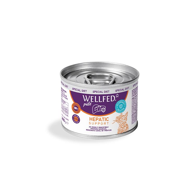 WELLFED пастет HEPATIC SUPPORT с пиле и яйце 200гр